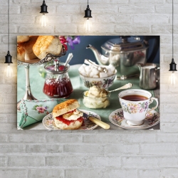 Чай с булочками