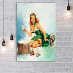 Постер в стиле "Пин-ап" арт.0006