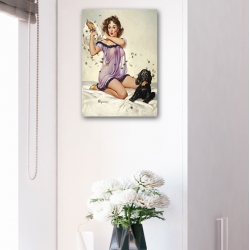 Постер в стиле "Пин-ап" арт.0004