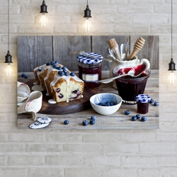 Кекс с голубикой