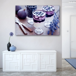 Йогурт с черникой