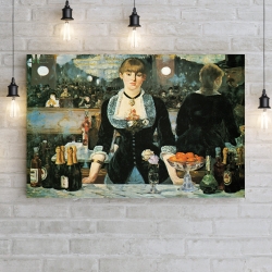 «Бар в Фоли-Бержер» Эдуард Мане