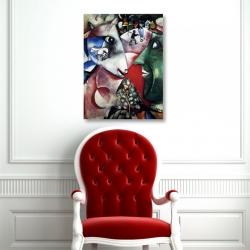 «Я и деревня» Марк Шагал