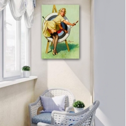 Постер в стиле "Пин-ап" арт.0017