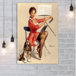 Постер в стиле "Пин-ап" арт.0008