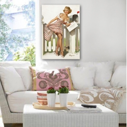 Постер в стиле "Пин-ап" арт.0011